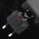 Nabíječka Dudao A65Q 65W GaN USB-C/USB-A černá