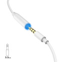Dudao L16i – audio adaptér z Lightning na 3,5mm jack – bílý