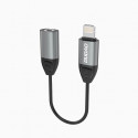 DUDAO L17 Redukce (adaptér) z Lightning na 3,5 Jack, černá