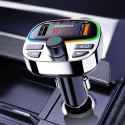 Dudao R2PRO+ FM Bluetooth vysílač - černá/stříbrná