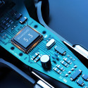 Dudao R2PRO+ FM Bluetooth vysílač - černá/stříbrná