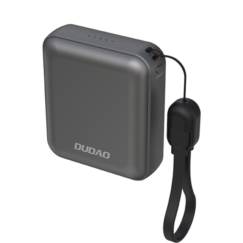 Powerbanka Dudao K22+ 10000mAh 22.5W pro chytré telefony - šedá