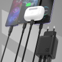 Nabíječka Dudao A29 65W GaN 2×USB‑C + USB‑A černá