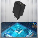 Nabíječka Dudao A29 65W GaN 2×USB‑C + USB‑A černá