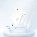 Nabíječka Dudao A28 45W GaN USB-C - bílá