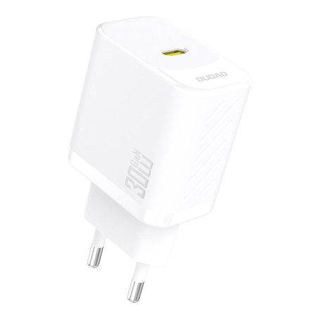 Dudao A27P 30W GaN USB-C PD nabíječka bílá