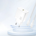 Dudao A27P 30W GaN USB-C PD nabíječka bílá