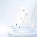 Nabíječka Dudao A27 25W GaN USB-C PD bílá