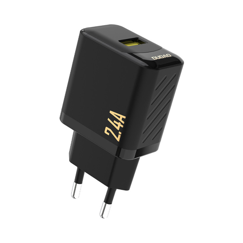 Nabíječka Dudao A23 pro USB zařízení - černá