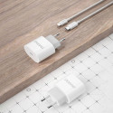 Nabíječka Dudao A14EUC 20W USB-C PD - bílá
