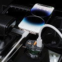 Nabíječka do auta Dudao R78 78W USB-C PD + 2×USB-A QC - černá