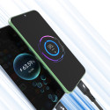 Kabel Dudao L3E 3v1 (MicroUSB/USB-C/Lightning) 60W 1,2m černý