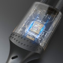 Kabel Dudao L3E 3v1 (MicroUSB/USB-C/Lightning) 60W 1,2m černý