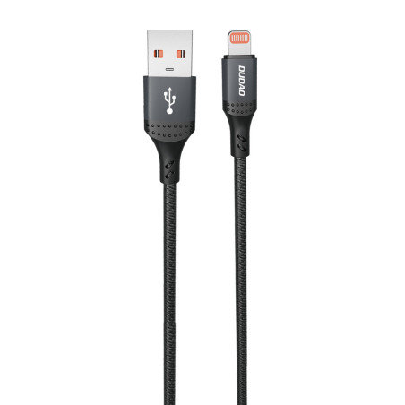 Kabel Dudao L3SL Lightning 30W USB-A 1,2 m černá