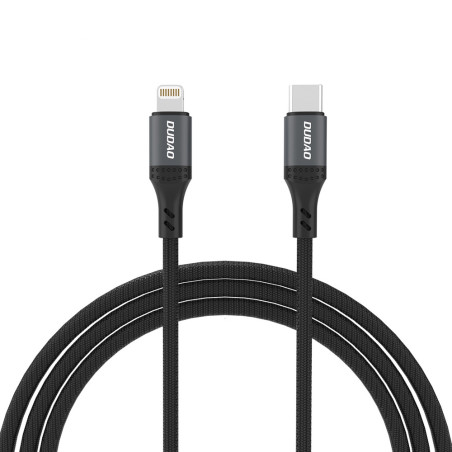 Dudao L3CL USB-C / Lightning 30W kabel 2 m - černý
