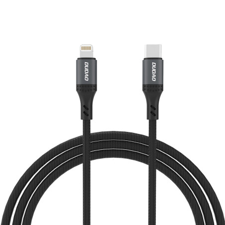 Kabel Dudao L3CL USB‑C na Lightning 30W - černý