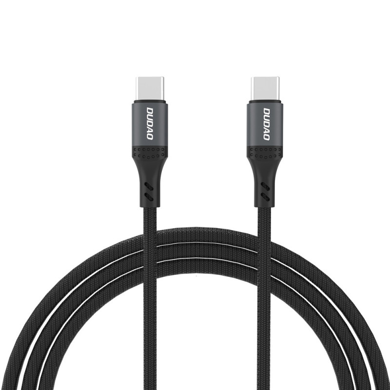 Kabel Dudao L3CC USB-C - USB-C 60W 2m pro nabíjení - černý