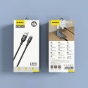 Kabel Dudao L3SM USB-A/MicroUSB 3A 1,2 m černá