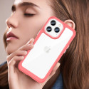 AG PREMIUM Outer Space Case Pevné pouzdro pro iPhone 14 Pro s gelovým rámečkem červené