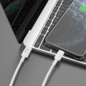 Kabel Dudao L6X USB‑C na Lightning PD 20W 1 m - bílá