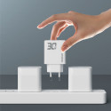 Nabíječka Dudao A30EUT 30W GaN USB-A/USB-C - bílá