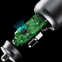 Nabíječka do auta Dudao R4T 25W USB-A/USB-C - šedá