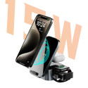 Dudao A11Pro+ 3v1 indukční nabíječka 15W černá