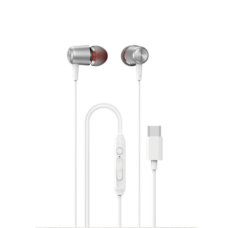 Sluchátka Dudao X1PROT USB-C - bílá