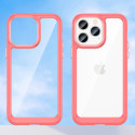 AG PREMIUM Outer Space Case Pevné pouzdro pro iPhone 14 Pro s gelovým rámečkem červené