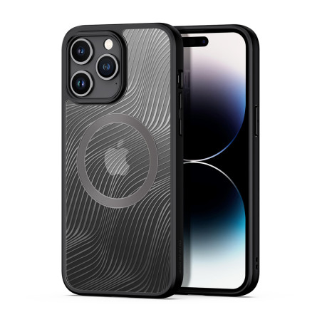 DUX DUCIS Aimo Mag Odolný MagSafe kryt pro iPhone 15 Pro Max, černý