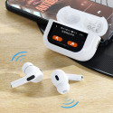 Dudao U19 TWS sluchátka Bluetooth 5.3 s ANC - bílá