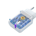 Nabíječka Dudao A20EU 18W USB-A bílá