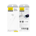 Kabel Dudao L4SL USB-A/Lightning 2A 1m bílý