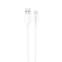 Kabel Dudao L4SM USB-A / micro USB 2A 1m - bílá