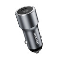 Nabíječka Dudao R14 30W USB-C PD do auta - stříbrná