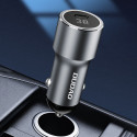 Nabíječka Dudao R14 30W USB-C PD do auta - stříbrná