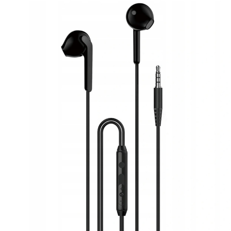 Sluchátka Dudao X3 pro zařízení s mini jack 3.5 mm - černá
