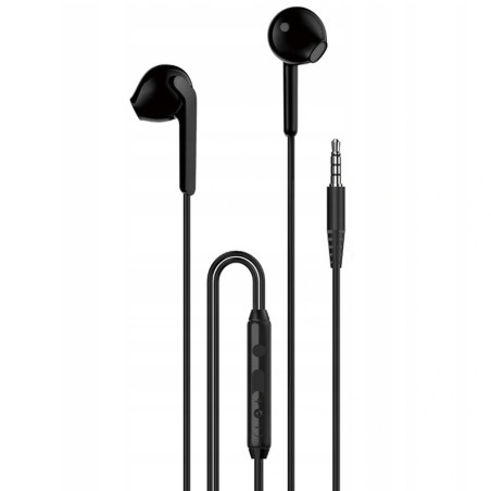 Sluchátka Dudao X3 mini jack 3,5 mm - černá