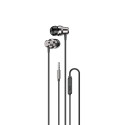 Dudao X10 Pro sluchátka in-ear 3,5 mm mini jack - černá