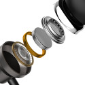 Dudao X10 Pro sluchátka in-ear 3,5 mm mini jack - černá