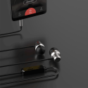 Dudao X10 Pro sluchátka in-ear 3,5 mm mini jack - černá
