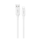Kabel Dudao L2sL USB-A Lightning 6A 1,2 m bílý