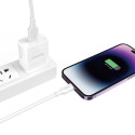Kabel Dudao L2sL USB-A Lightning 6A 1,2 m bílý