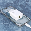 Nabíječka Dudao A27STEU 25W GaN USB-A - bílá