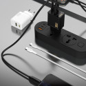Dudao A27TCEU 30W GaN nabíječka PD USB-A/USB-C – bílá