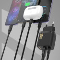 Nabíječka Dudao A27TCEU 30W GaN PD USB-A/USB-C – černá