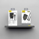 Nabíječka Dudao A27TCEU 30W GaN PD USB-A/USB-C – černá