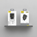 Nabíječka Dudao A27TEU 30W GaN USB-C/USB-A - černá