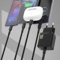 Nabíječka Dudao A26LEU 20W GaN USB-C PD pro iPhone – černá