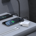 Nabíječka Dudao A27MaxCEU 35W PD QC USB-C/USB-A bílá